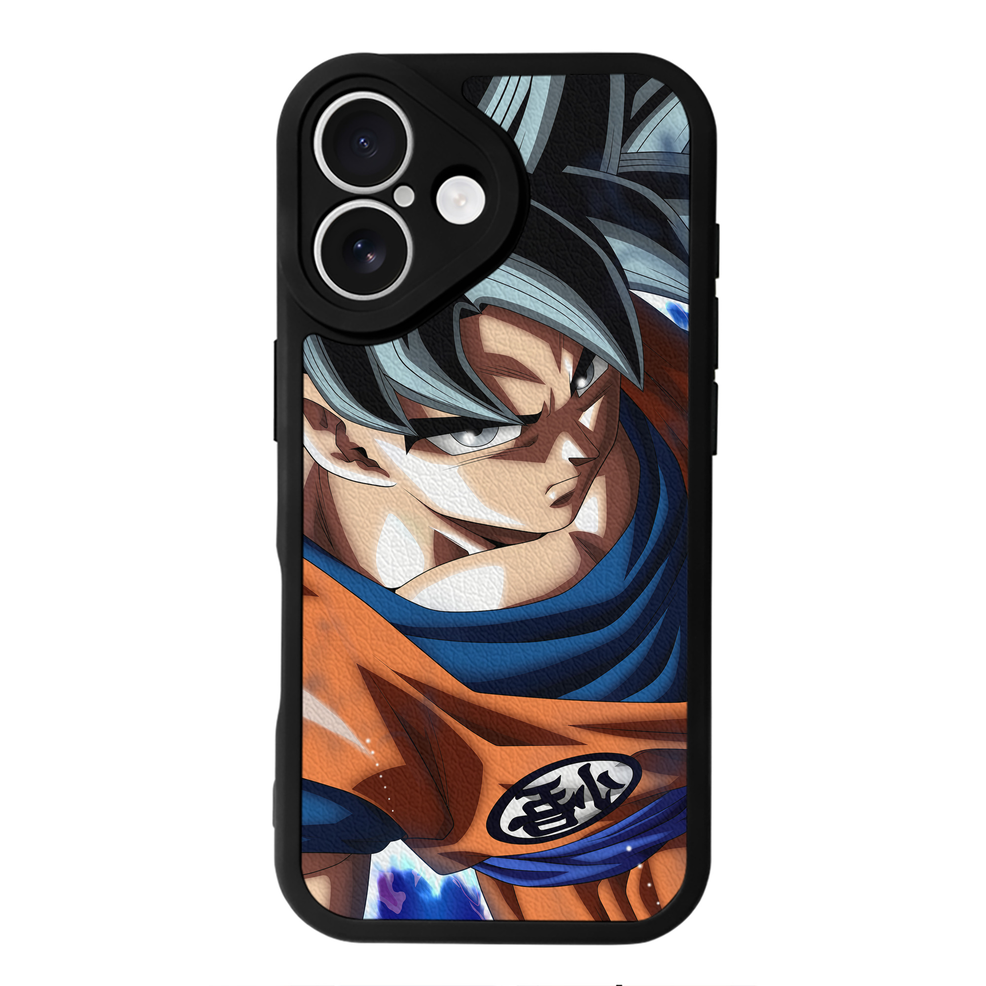 （画像用） ドラゴンボール DRAGON BALL 【iPhone 16シリーズ対応】シリコンスマホケース（レザー調） 材質：シリコン